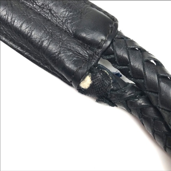 REBECCA MINKOFF Black Leather Tote Shoulder Bag - Picture 5 of 8